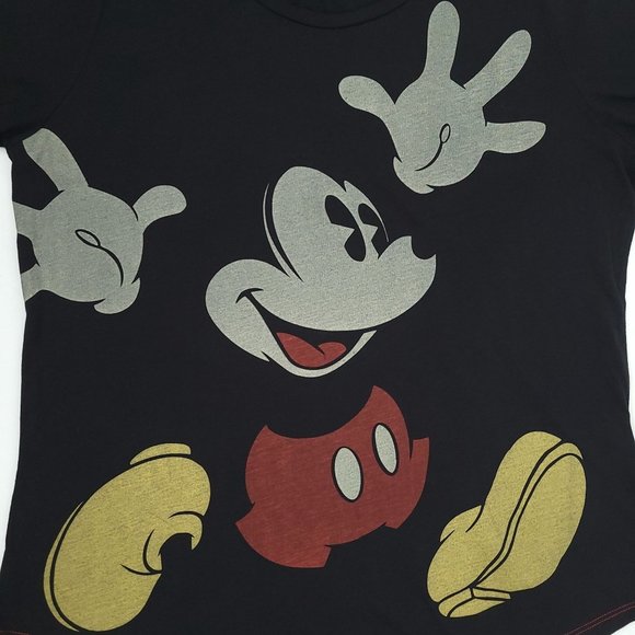 Disney Parks Mickey Mouse T Shirt Womens Sz XL Short Sleeve Graphic Disney World - Picture 3 of 11